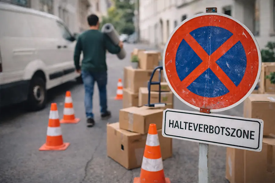 Halteverbot Umzug