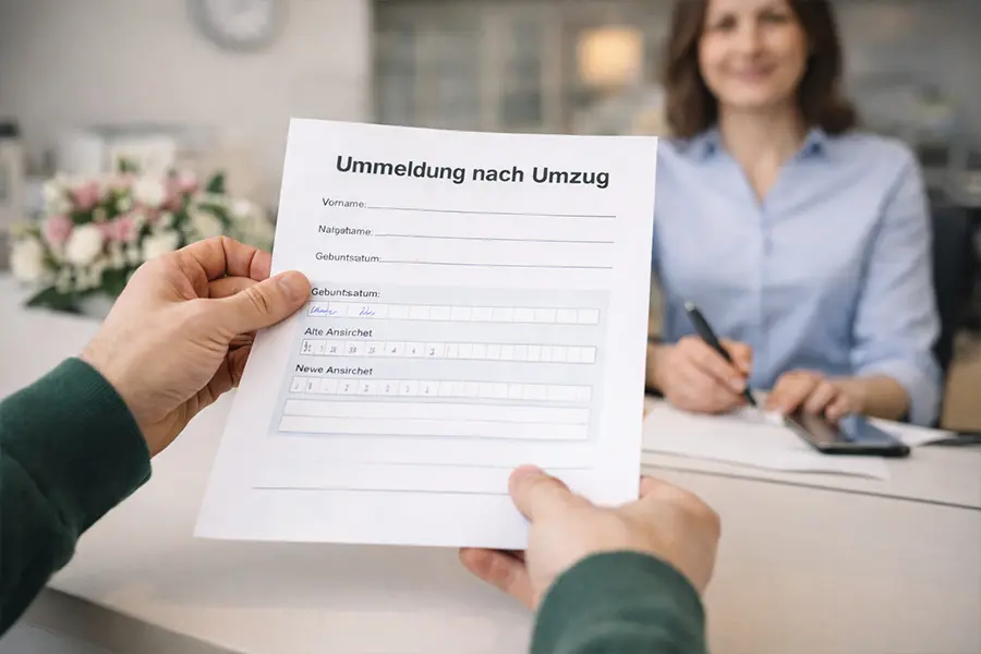 Umzug ummelden