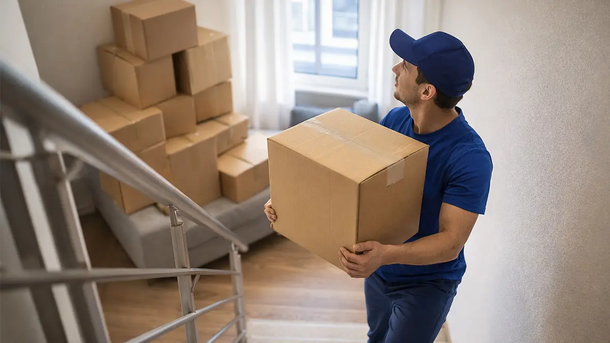 1 Zimmer Umzug lokal – kleines Umzugsvolumen und kurze Tragewege